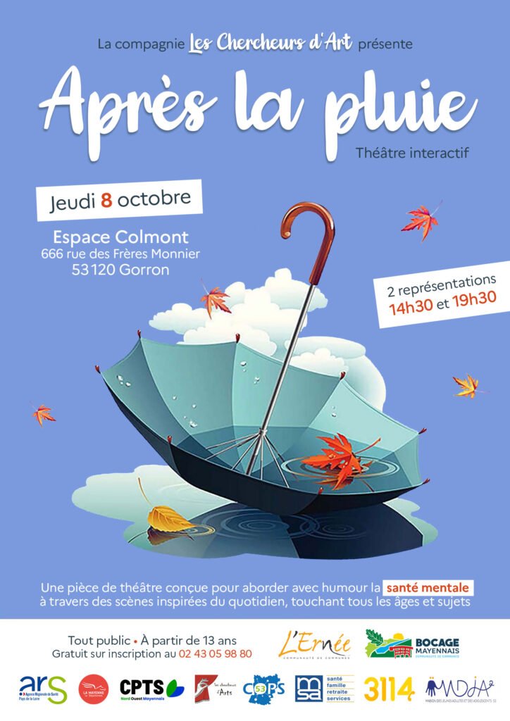 après la pluie - théâtre interactif sur la santé mentale